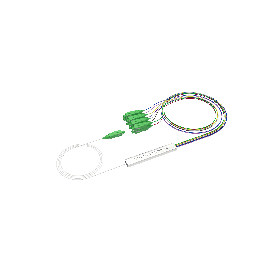 SPLITTER BALANCEADO 1X8 SC APC  2x1 1